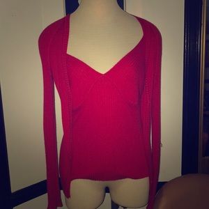 Christian Dior Paris sweater set cashmere silk